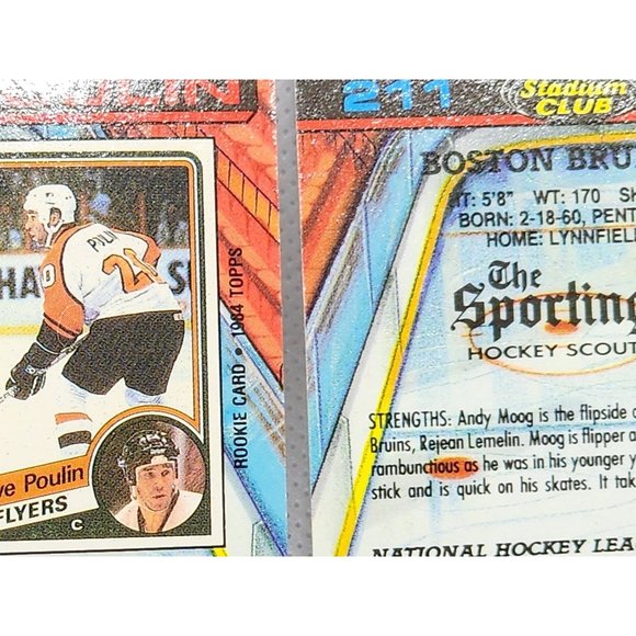Topps Stadium Club The Sporting News NHL Boston Bruins Collectible Trading Cards - Picture 12 of 14